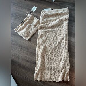 NWT FRESHMAN 1996 knit crochet set